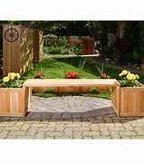Image result for Cedar Planter Box Bench
