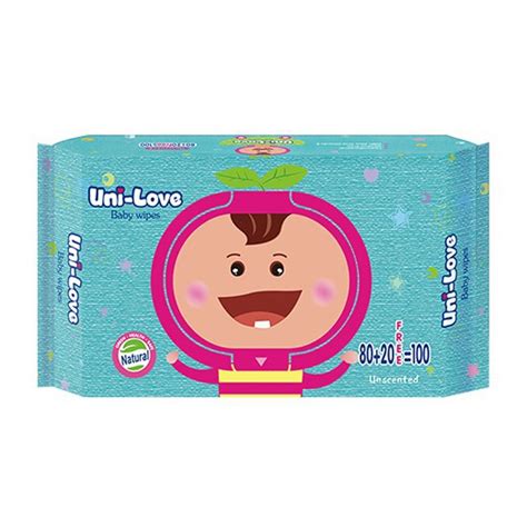 UniLove Unscented Baby Wipes 100's   Shopee Philippines