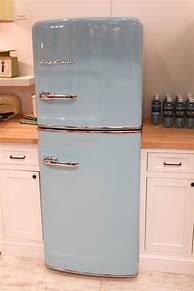 Image result for big chill retro fridge blue
