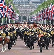 Image result for King Charles Coronation Parade Buckingham Palace