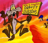 Image result for Jumping Off a Cliff Cartoon Wile Coyote