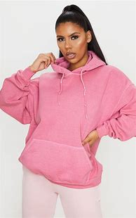 Image result for oversized pink hoodie