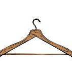 Image result for Suit Hanger with Clips