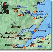 Image result for Ross Clan Scotland Map