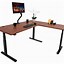 Image result for Wooden L-Shaped Office Desk