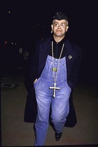 Image result for Elton John Overalls