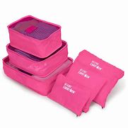 Image result for Travel Packing Cubes 8 Pcs Set, Luggage Packing Organizers With Shoe Bag And Toiletry Bag