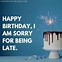 Image result for Happy Belated Birthday Wishes for Boss