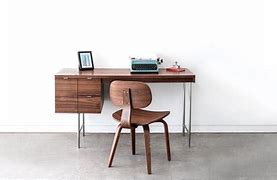 Image result for Home Office Desk with Bookshelves