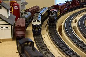 Image result for 2 Rail O Scale Model Trains