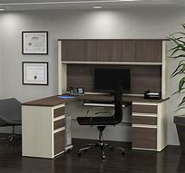 Image result for Modern Desk with Hutch