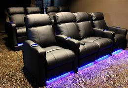 Image result for Home Theater Seats with a Built in Rise