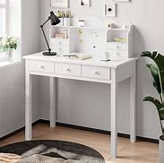 Image result for Small Modern Writing Desk with Drawers