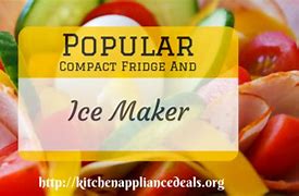 Image result for Small Freezer with Ice Maker
