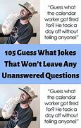 Image result for Unanswerable Jokes