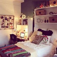 Image result for Organized Dorm Room