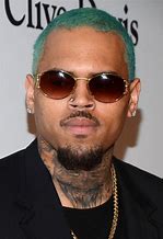 Image result for Chris Brown Hair Dye