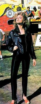 Image result for Olivia Newton John in Black Grease
