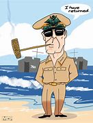 Image result for Douglas MacArthur Cartoon