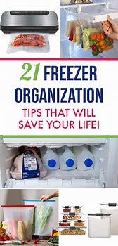 Image result for Freezer Organization Tips