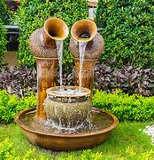 Image result for Small Yard Water Fountains