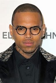 Image result for Chris Brown with Glasses