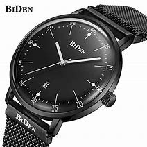 Image result for Biden Black Slim Wrist Watch