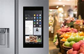 Image result for Refrigerator with Food