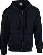 Image result for Side of a Full Zip Up Black Hoodie