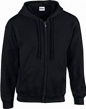 Image result for Zippered Black Thermal Hoodies