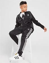 Image result for Adidas SST Tracksuit Grey and Black
