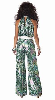 Image result for Foxy Lady Disco Costume For Women | Adult | Womens | Black/White | S | California Costume Collection