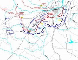 Image result for Siege of Petersburg Map