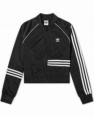 Image result for Women's Black Adidas with Gold Stripes