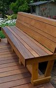 Image result for How to Build a Patio Bench