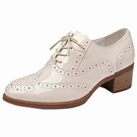 Image result for Women's Wingtip Oxford Shoes