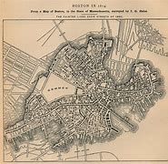 Image result for City Map of Boston 1770