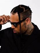 Image result for Chris Brown Indigo Hair