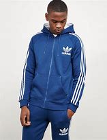 Image result for Blue and Green Three Stripe Adidas Hoodie