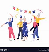 Image result for Cartoon Pictures of Seniors Birthday Party