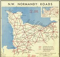 Image result for Normandy Map WW2