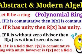 Image result for Polynomial Ring