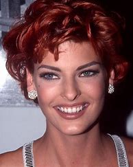 Image result for Linda Evangelista Red Hair 90s