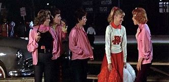 Image result for Pink Ladies Grease Movie Sandy
