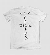 Image result for Cactus Jack White T-Shirt