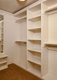 Image result for Wood Closet Shelving