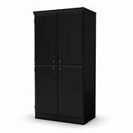 Image result for Black Storage Cabinet