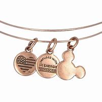 Image result for Disney Timeless Love Mickey Mouse And Minnie Mouse Bangle Bracelet By The Bradford Exchange