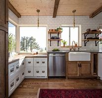 Image result for Modern Farmhouse Small Kitchen