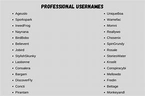 Image result for What Are Good Usernames